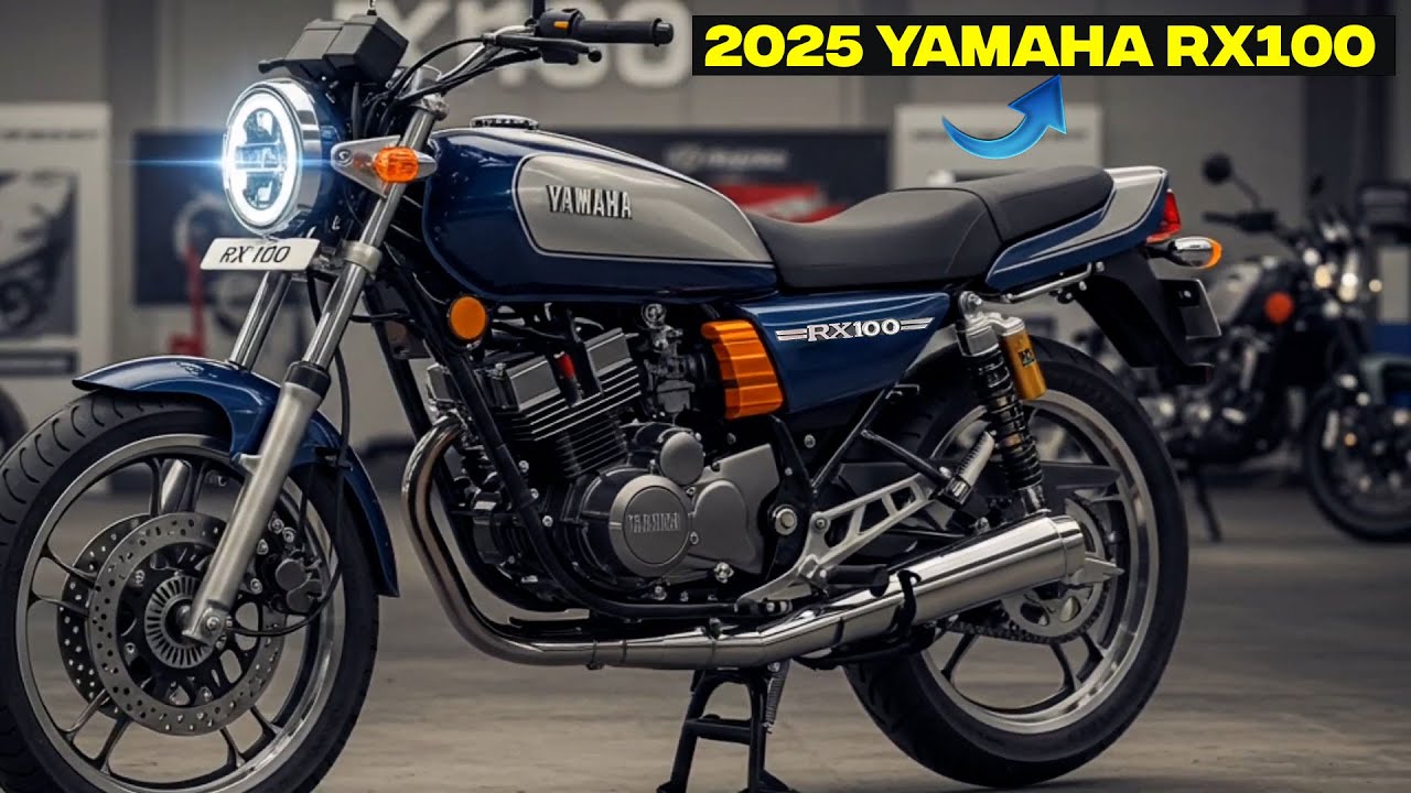 Yamaha RX100 bike